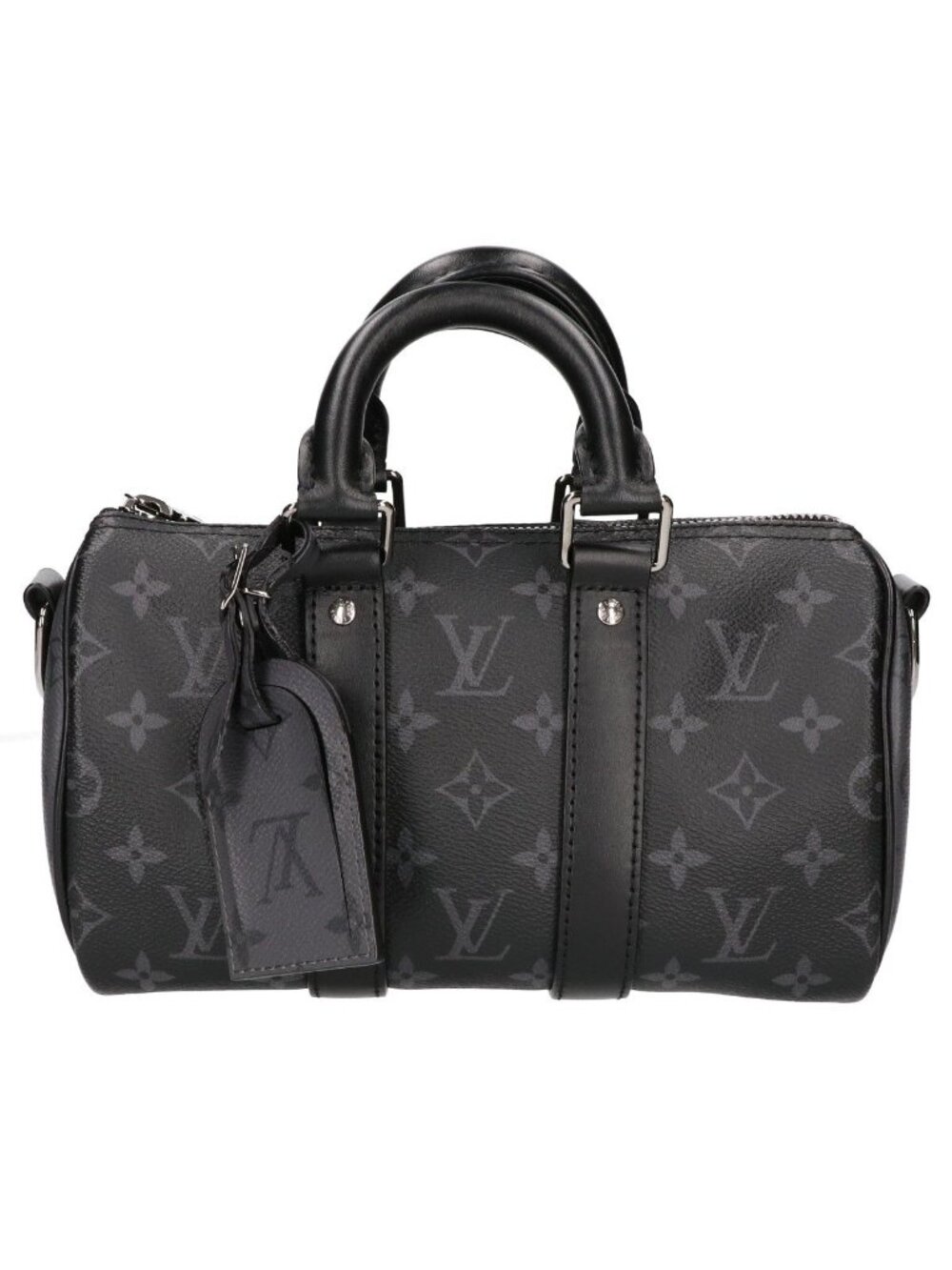 Louis Vuitton Monogram Eclipse Keepall Bandouliere 25